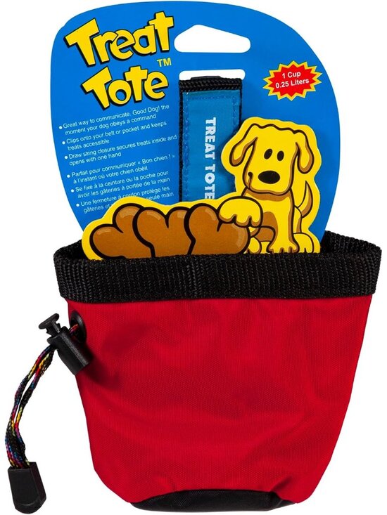Other - Treat Tote Dog Treat Pouch for Puppy Training, 1 Cup Capacity, Assorted Colors